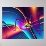 Frequenz, Kunst-Druck oder Plakat