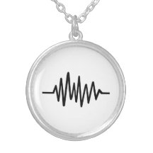 Frequenzmusikimpuls Personalisierte Halskette