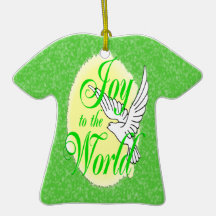 Freude zur Weltweihnachtst-shirt Verzierung Ornament