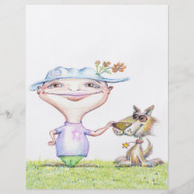 Freund-Flyer 45" x 5" - vertikales Format
