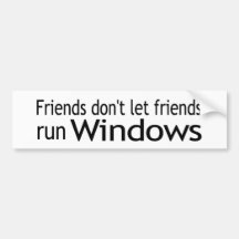 Freund-Lauf Windows Auto Aufkleber