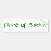 Freund von Ishmael Autoaufkleber