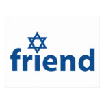 Freund von Israel Postkarten