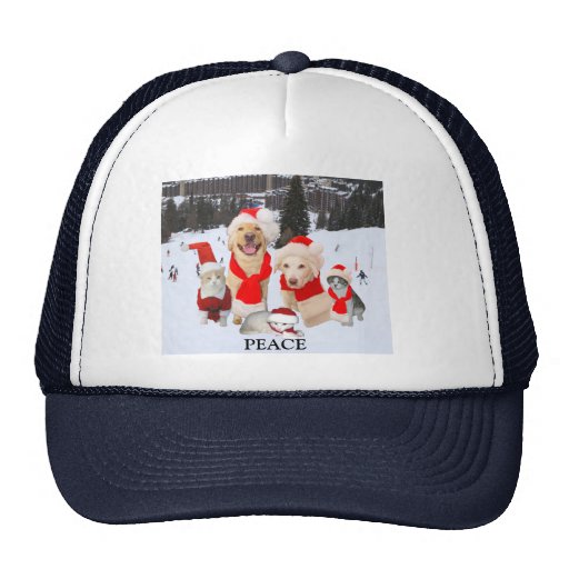 Frieden am Weihnachten Baseballmütze