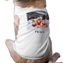 Frieden am Weihnachten! hundekleidung