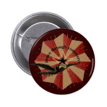 Frieden durch Handels-Knopf Anstecknadelbuttons