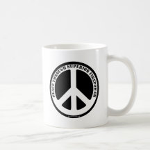 Frieden durch überlegene Feuerkraft Kaffee Haferl