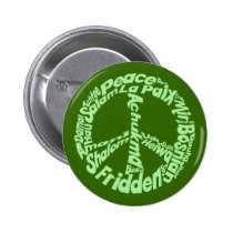 Frieden in allen Sprachen buttons