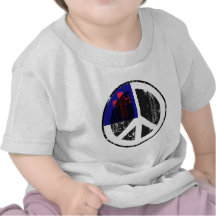 Frieden in christlichem t-shirt