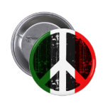 Frieden in Italien Anstecknadelbuttons