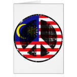 Frieden in Malaysia Grußkarten