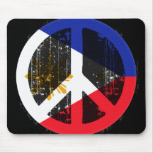 Frieden in Philippinen Mousepads