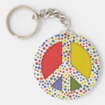 Frieden Keychain Schlüsselbänder