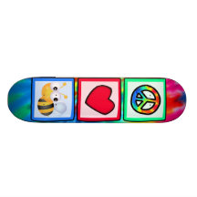 Frieden, Liebe, Bienen Personalisierte Decks