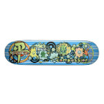 Frieden-Liebe-Mitleid-Kanji - - - Skateboard Bretter
