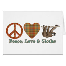 Frieden, Liebe u. Sloths Karten