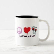 Frieden, Liebe und Wein Kaffeehaferl