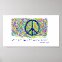 Frieden Posterdrucke