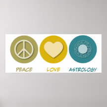 FriedensLiebe-Astrologie Plakatdruck