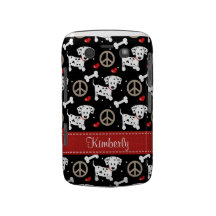 FriedensLiebe-Dalmatiner-BlackBerry-mutige Kasten- Blackberry Bold Case