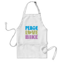 FriedensLiebe-Fahrrad Schürze