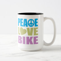 FriedensLiebe-Fahrrad Tee Tasse