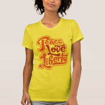 FriedensLiebe-Freiheits-T-Shirt
