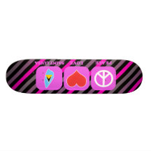 FriedensLiebe Heilige Lucia Personalisierte Skateboards