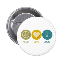 FriedensLiebe-Koch Anstecknadelbutton