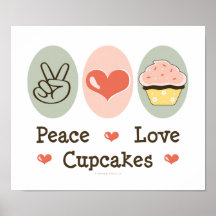 FriedensLiebe-Kuchen-Plakat