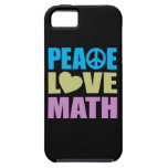 FriedensLiebe-Mathe iPhone 5 Etuis