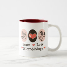 FriedensLiebe-Mikrobiologie-Becher Teetassen