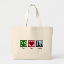FriedensLiebe-Pandas Tasche