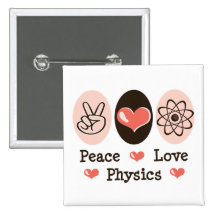 FriedensLiebe-Physik-Knopf Button