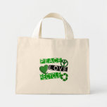FRIEDENSLiebe RECYCELN T-Shirts 1 u. Geschenke Leinentaschen