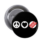 FriedensLiebe-Speck Anstecknadelbutton