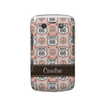 FriedensLiebe-Straßen-Reise-BlackBerry-mutige Kast Blackberry Bold Cover