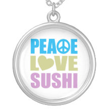 FriedensLiebe-Sushi Personalisierte Halskette