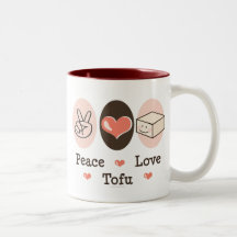 FriedensLiebe-Tofu-Becher Kaffeehaferl