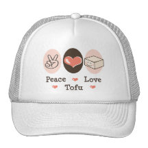 FriedensLiebe-Tofu-Hut Cap