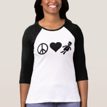 FriedensLiebe-Voodoo-Puppen Tshirt