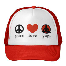 FriedensLiebe-Yoga-Geschenk Truckercap