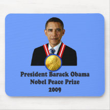 Friedensnobelpreis-Sieger 2009 Präsidenten-Obama Mauspads
