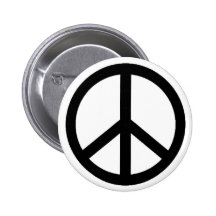 Friedenssimbol Anstecknadelbuttons