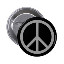 Friedenssymbol-Produkte u. Entwürfe! Button