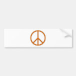 Friedenssymbol-Zeichen-Liebehippie-Antikriegs-Prot Autosticker