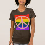 Friedenssymbolflagge Tshirt