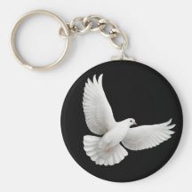 Friedenstaube Keychain Schlüsselanhänger