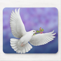 Friedenstaube Mousepad