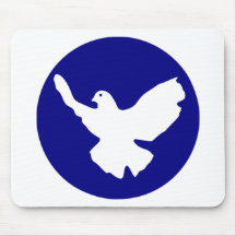 Friedenstaube Mousepad